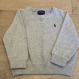 Polo Ralph Lauren gray sweater boys 2T